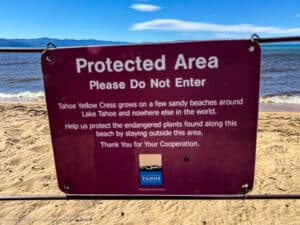 Tahoe Beach Protected Area