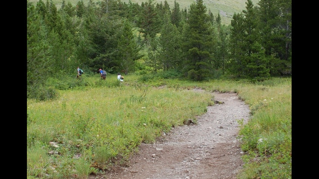 Start of Ptarmigan Trail
