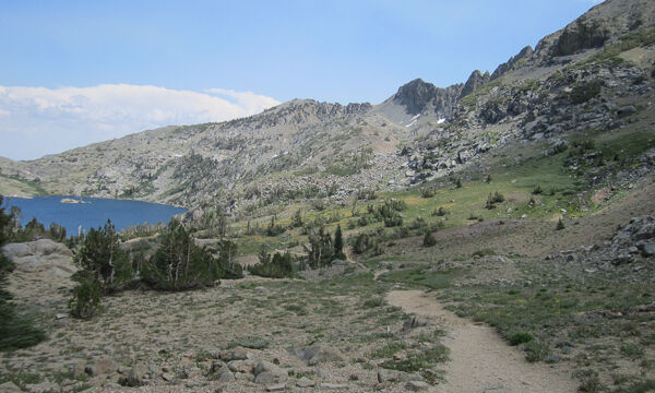 Lake Winnemucca from Round Top trail