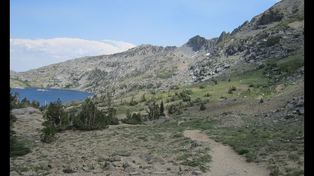 Lake Winnemucca from Round Top trail