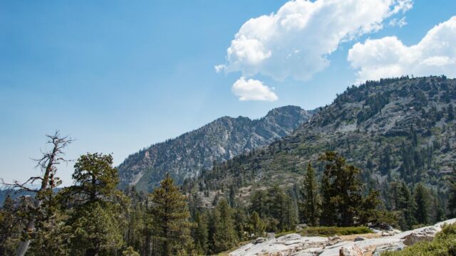 Desolation wilderness on the way to Grass Lake Desolation wilderness on the way to Grass Lake