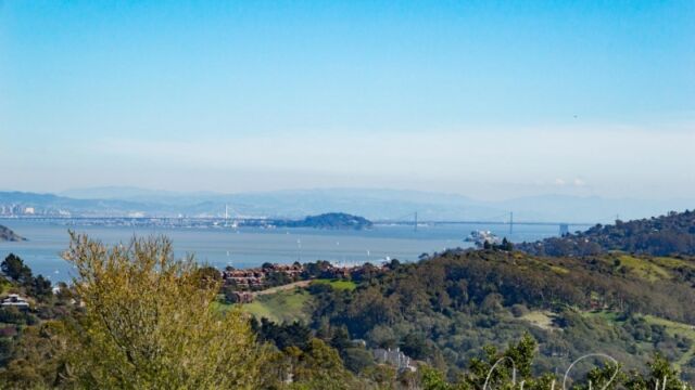 View of the Bay Bridge from 9l