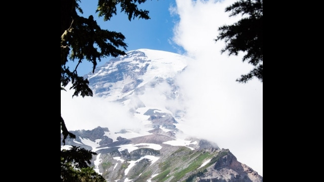 Mount Rainier from the Nisqually Vista