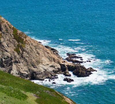View from the lighthouse at Pt Reyes