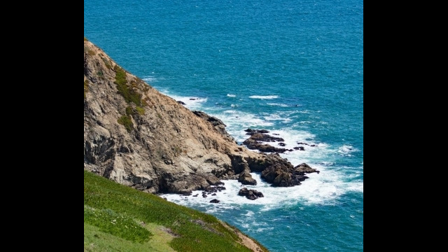 View from the lighthouse at Pt Reyes