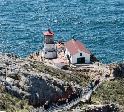 That is a LOT of steps! Pt Reyes lighthouse