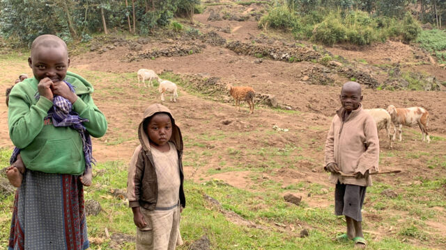 Everywhere we went the children were as interested in us as we were in them! Rwanda children