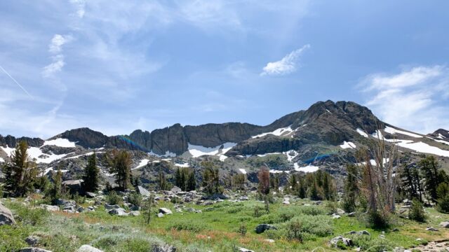 Round Top from the garden area Round Top