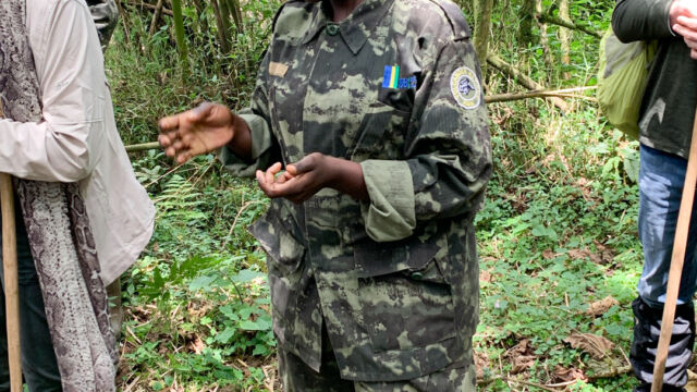 Guide in Rwanda