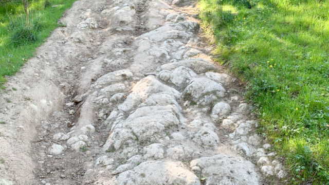 You can see why the trail is named the Devil's Backbone. Especially if you are a mountain biker on this trail You can see why the trail is named the Devil's Backbone. Especially if you are a mountain biker on this trail